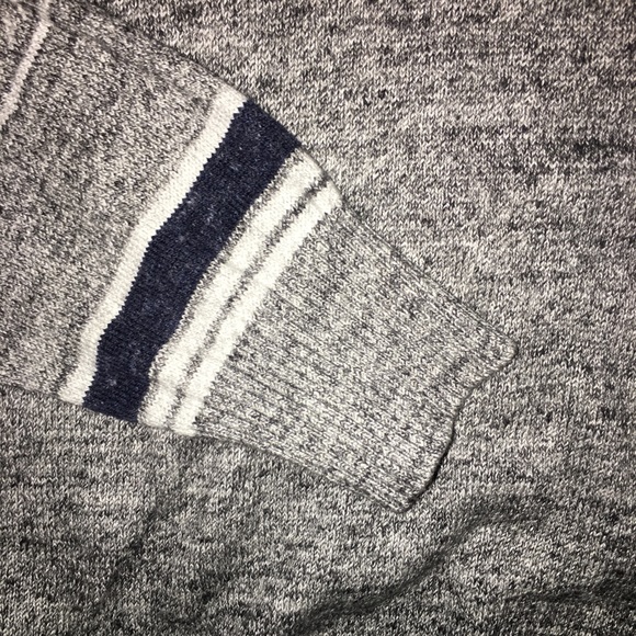 Gap Sweater,  Men’s L. Grey/White/Navy - Picture 4 of 5